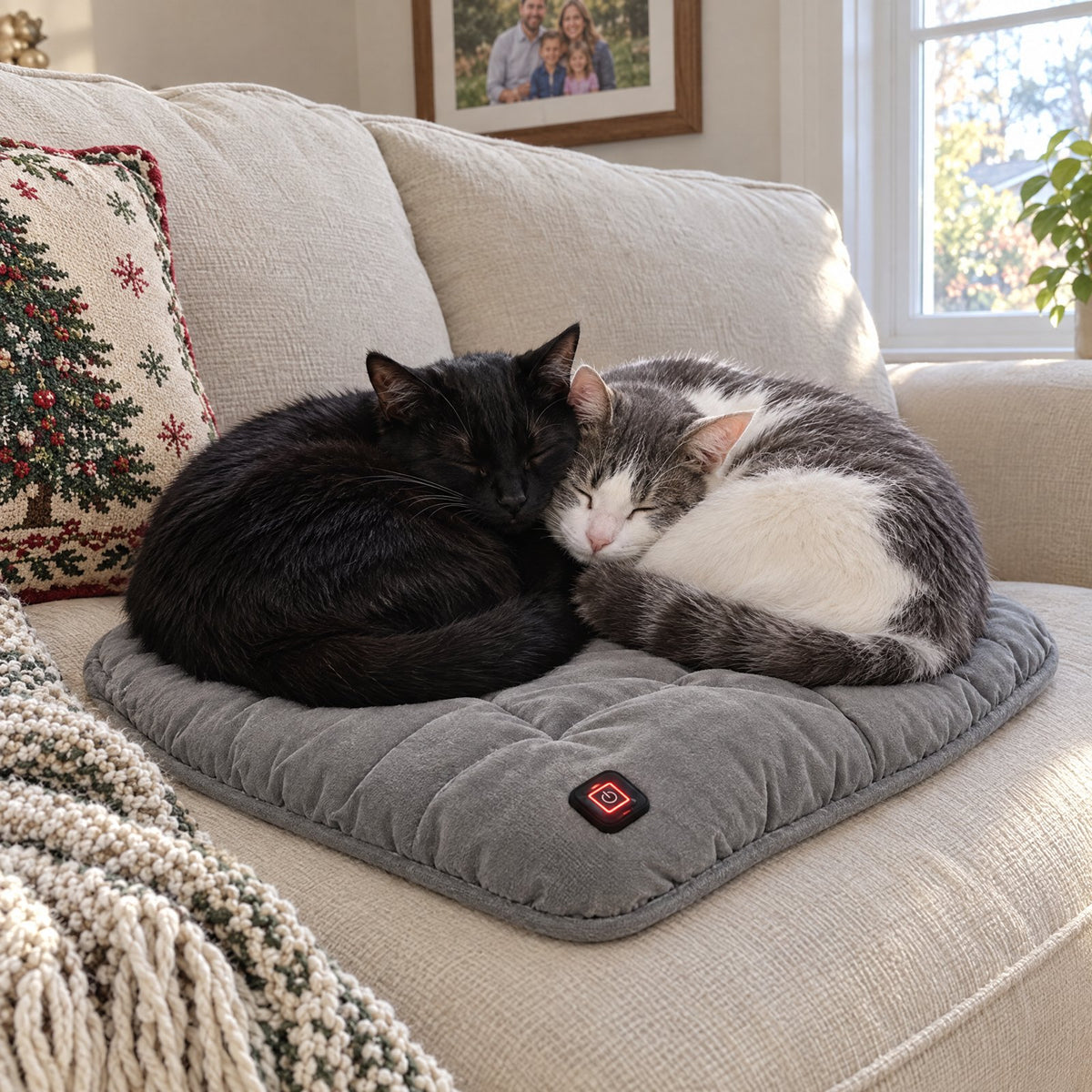 KittyHearth Heated Cat Cushion
