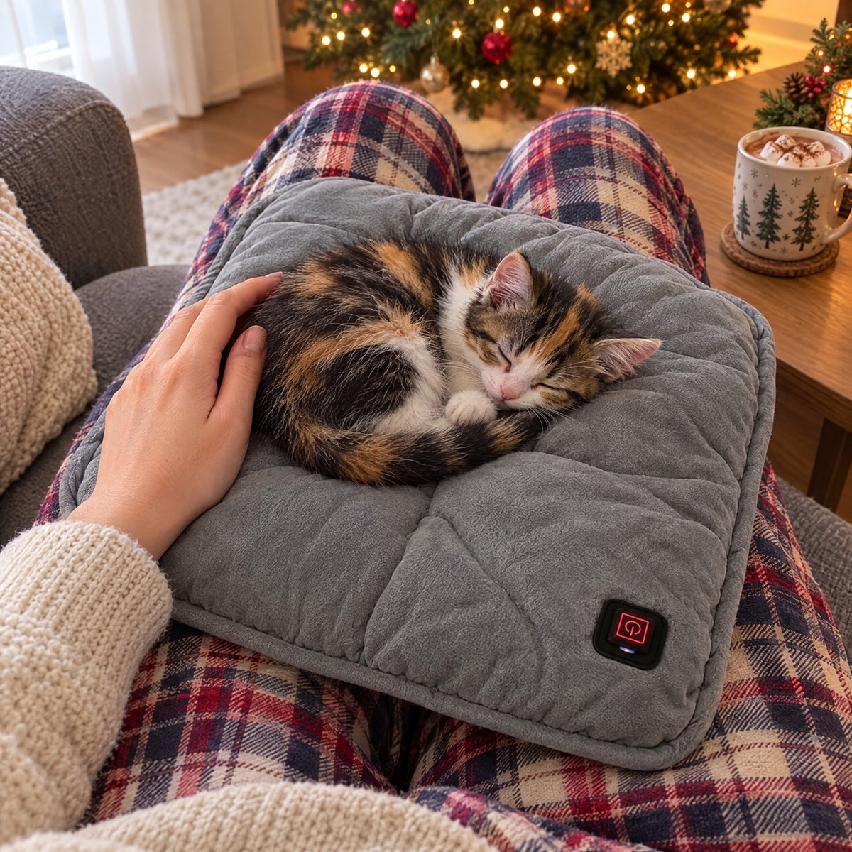 KittyHearth Heated Cat Cushion
