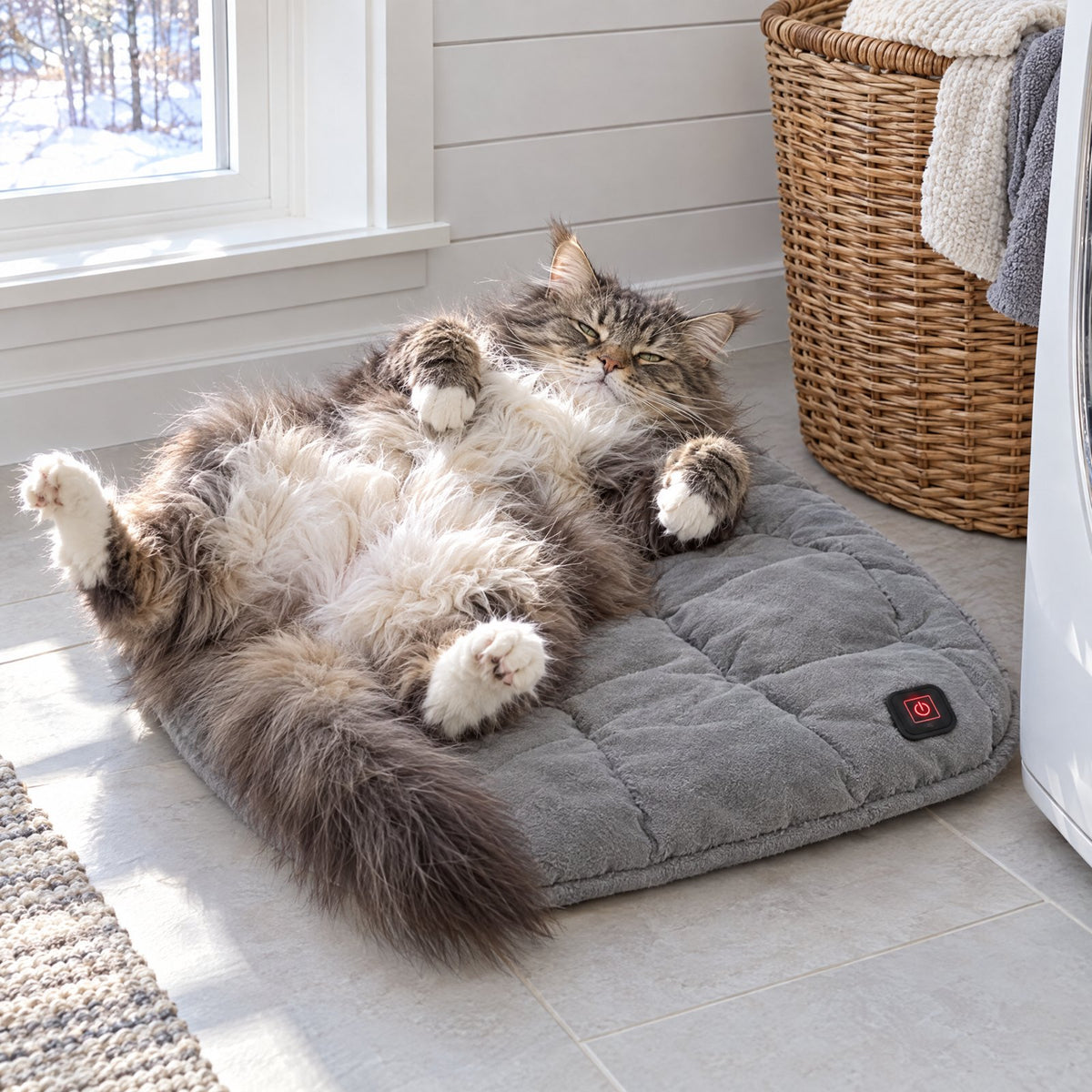 KittyHearth Heated Cat Cushion